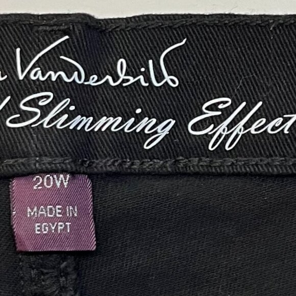 Gloria Vanderbilt Amanda Heritage Fit Skimmer Classic Rise Capri Size 20W NWT. - Picture 11 of 13